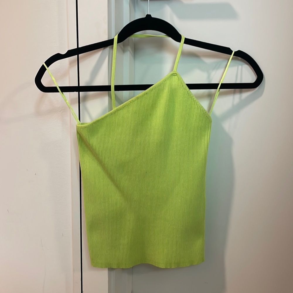 ZARA one shoulder strap top, spring collection